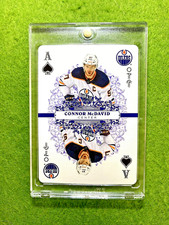 Connor McDavid SP PLAYING CARD JERSEY #97 OILERS  2022 CONNOR MCDAVID O-Pee-Chee