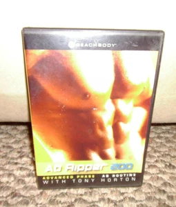 BEACHBODY TONY HORTON AB RIPPER 200 ADVANCED PHASE ROUTINE DVD, GET RIPPED! - Picture 1 of 2