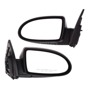 New Left & Right Side Power Mirror Manual Folding Fits 2006-2009 Hyundai Accent - Picture 1 of 12