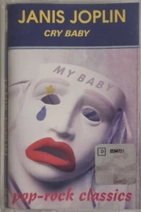 JANIS JOPLIN CRY BABY audio music cassette tape - Zdjęcie 1 z 2