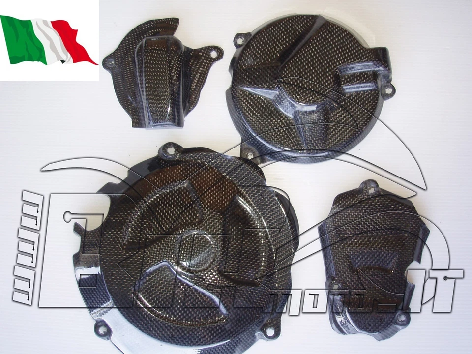 KIT PARACARTER COPRI CARTER MOTORE CARBONIO BMW S1000R RR 2014 2015 2016 Foto 1 de 1