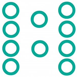 O-ring | 1 Pack of 10 | FJC4196, 609989005435, 615343548258 - Imagen 1 de 3