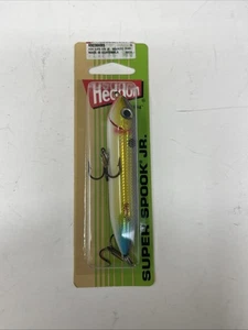 Heddon  Super Spook Jr, 3-1/2", Wounded Shad, Topwater Lure,  X9236HBS - Picture 1 of 8