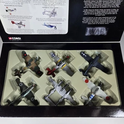 Corgi Fighter Scramble WWII Die-Cast 6 Piece Plane Set in Box - Image 1 of 4