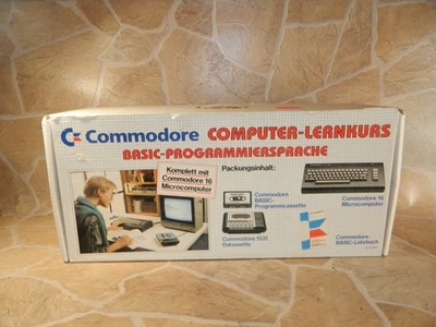 Commodore C16  Computer-Lernkurs - LEER-Verpackung, Karton OVP LEER! GUT - Bild 1 von 3
