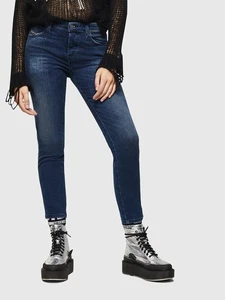 DIESEL Babhila-High 083AE Women Jeans W24/L32 Girls Slim Skinny Blue Stretch - Picture 1 of 10