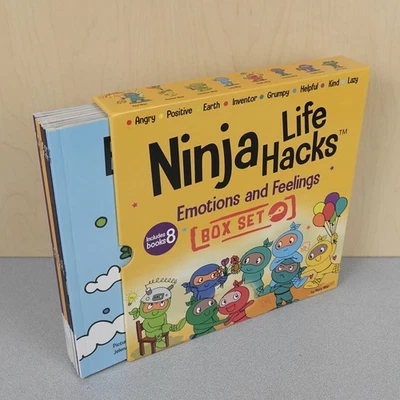 Ninja Life Hacks Emotions and Feelings 8 Book Box Set (Books 1-8) Good Paperback - Image 1 of 4