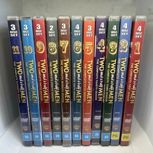 Two & a Half Men: Series 1-11 (DVD, 2003-14) Region 4 VGC Charlie Sheen - Picture 1 of 13