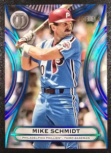 Topps Tribute #13 Mike Schmidt 2025 azul/150 patio - Imagen 1 de 2