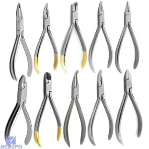 Kieferorthopädische Zange Utility Schleife bilden Bogen Draht biegen Blattschraube Schneider Ortho - Bild 1 von 47