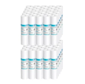 50 Pack 5 Micron 10"x2.5" Sediment Water Filter- RO Drinking Water/Whole House - Picture 1 of 5