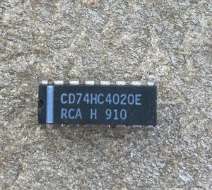 Lot of 5 74HC4020 CD74HC4020E MM74HC4020N Fairchild RCA - Picture 1 of 1