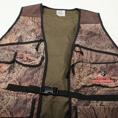 Chaleco Mossy Oak Depredador Para Hombres XL-2XL Camuflaje Cepillo Caza Exterior Bolsillos Utilitarios Foto 1 de 4