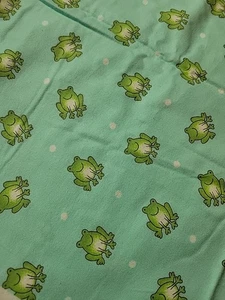 Flanella di cotone JoAnn STAMPA RANA 1 iarda  - Foto 1 di 5