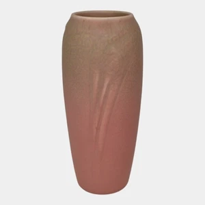 Rookwood 1931 Vintage Art Deco Pottery Green Over Pink Ceramic Flower Vase 2114 - Picture 1 of 6