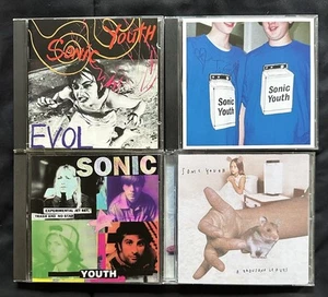 4x Sonic Youth CDs Evol A Thousand Leaves Experimental Jet Set & … Punk Rock - Picture 1 of 4