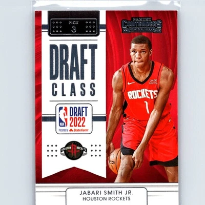 2022-23 Panini Contenders Jabari Smith Jr. #4 2022 Draft Class Houston Rockets - Image 1 of 2