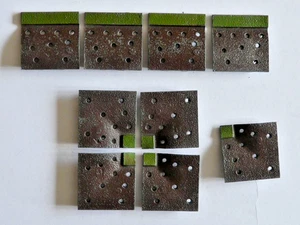 9 ABSCHNITTE BRITISCHE BLEIGARTEN BLUMENBEETE - Bild 1 von 5