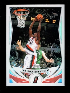 2004-05 TOPPS CHROME REFRACTOR #26 THEO RATLIFF BLAZERS - Picture 1 of 2