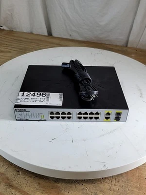 D-LINK DES-1018MP Unmanaged PoE Ethernet Switch - Image 1 of 4