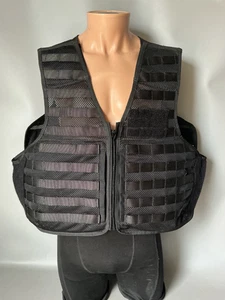 Tactical Vest Safariland MOLLE SF Ex Police Black Security Airsoft SF - Picture 1 of 9
