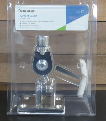 Сверхпрочное храповое крепление для антенн Shakespeare из нержавеющей стали - 4187 - Изображение 1 из 2