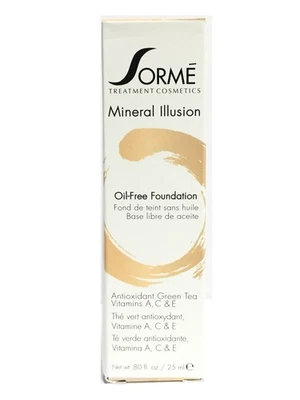 Sorme Mineral Illusion Oil-Free Foundation- Porcelain # 710, 0.8 oz - Image 1 of 2