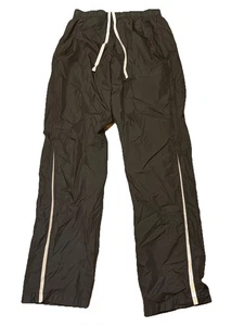 Nike Nylon Windbreaker Dance Gymnastics Track Baggy Pants Sz S Reflective Y2K - Picture 1 of 6