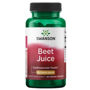 Swanson Beet Juice 500 mg 60 Veggie Capsules - Picture 1 of 6