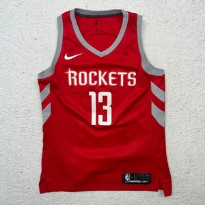 James Harden #13 Houston Rockets Nike NBA Jersey Size 44 Large Red Dri-Fit - Picture 1 of 8