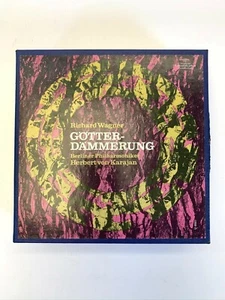 Vintage 3 Walzen auf Walzen Band Wagner Berliner Philharmoniker Karajan Götterdämmer - Bild 1 von 9