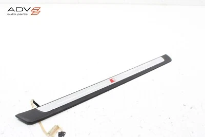 2017-20 AUDI S3 A3 FRONT RIGHT DOOR SILL SCUFF PLATE ILLUMINATION LIGHT BAR OEM - Image 1 of 4