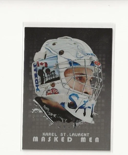 08/09 ITG BETWEEN THE PIPES KAREL ST.LAURENT MASKED MEN INSERT #13 - Image 1 of 1