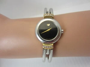 Donna Movado Museum Armonia Diamante IN Acciaio Inox Orologio 97A1 809 A - Picture 1 of 13