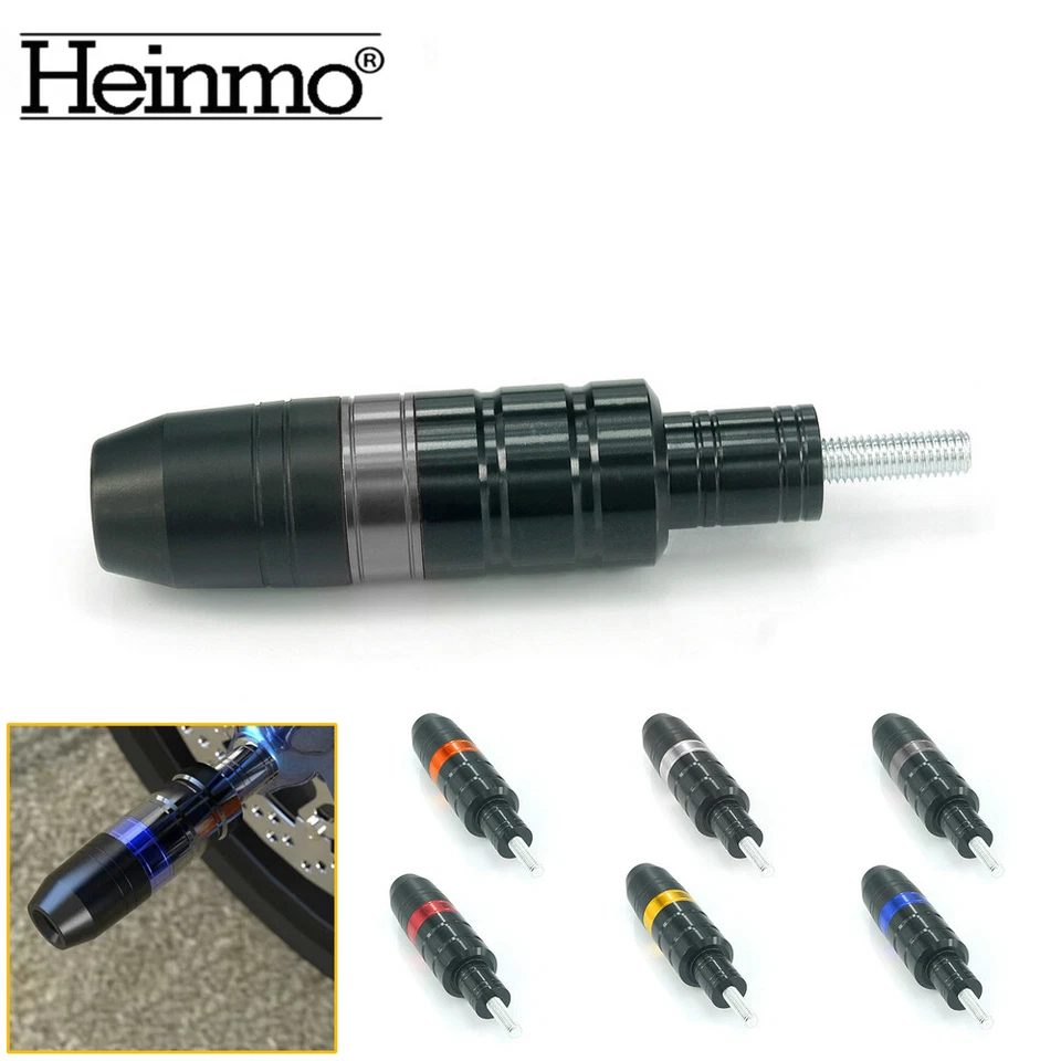 Universal 8mm Crash Pads Exhaust Sliders Frame Protector For  Suzuki - Image 1 of 4