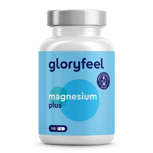 Citrato di Magnesio 180 capsule con Magnesio Elementare e Vitamina B12 B6 Vegan - Foto 1 di 3