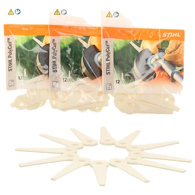 36 Stihl PolyCut Ersatz Kunststoff Messer für Poly Cut Mähköpfe Ersatzmesser
