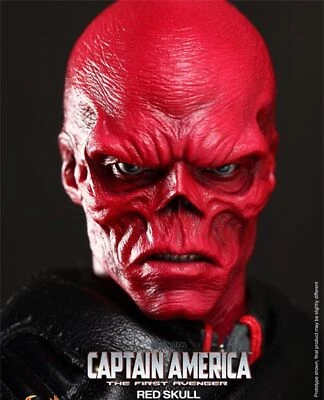 Red Skull HYDRA Head Sculpt Model Fit for 1/6 Hot Toys Action Figure - Image 1 of 4