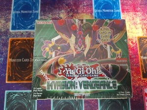 Yu-Gi-Oh! Invasion: Vengeance 1ª Edición Booster Box Sellado de Fábrica Inglés - Imagen 1 de 6