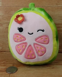 Lena Guava Watermelon Squishmallows 5" Kellytoy Stuffed Plush Food - Picture 1 of 8
