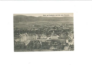 Cartolina vista Northeim e la nuova caserma 1917/46 - Foto 1 di 1