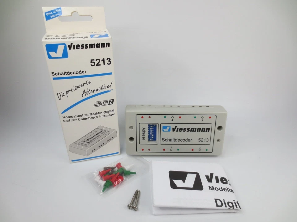 Viessmann 5213 Schaltdecoder für Lichtignale & Zubehör Neuwertig & OVP CH22883 - Bild 1 von 1