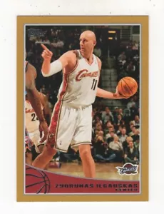 2009-10 Topps Baloncesto Oro Zydrunas Ilgaukas Cleveland Cavaliers #44/2009 - Imagen 1 de 5