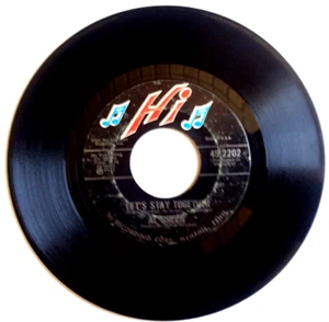 AL GREEN - Let's Stay Together / Tomorrows Dream - Vinyl 45rpm 1971 Hi 45-2202 - Picture 1 of 4
