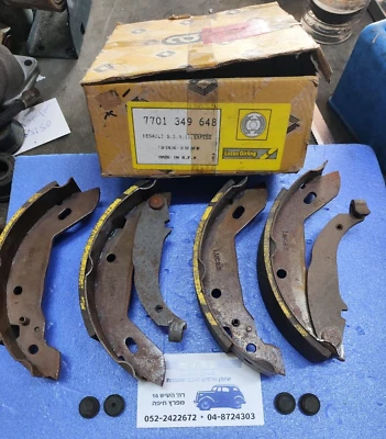 Оригинальные задние тормозные колодки No 7701349648 для Renault R5 Super R9, R11, Express 1984-1991 - Изображение 1 из 4