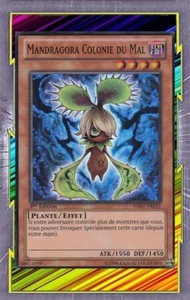 Mandragora Colonie Du Mal HA07-FR015 Ténèbres Plante Effet Niveau 4 - Imagen 1 de 1