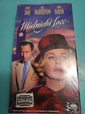 NEW Midnight Lace (FIRST RUN) SEALED VHS; DORIS DAY; REX HARRISON  - Image 1 of 4