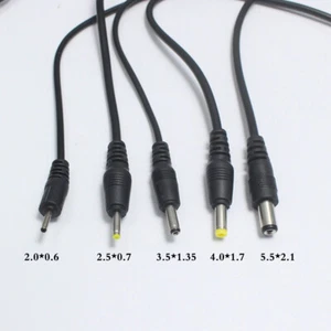 USB 2.0 to DC 4.0 * 1.7 MM 3.5*1.35 4.0*1.7 5.5*2.1 2.5*0.7 Charger Cable Power - Picture 1 of 6