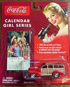 Johnny Lightning Coca:Cola Calendar ‘41 Chevy Special Deluxe Wagon FREE Shipping - Picture 1 of 1