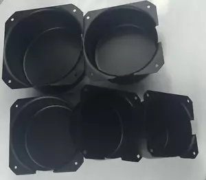 Black Metal Shield Toroid Transformer Cover Chassis (multiple sizes available) - Picture 1 of 5